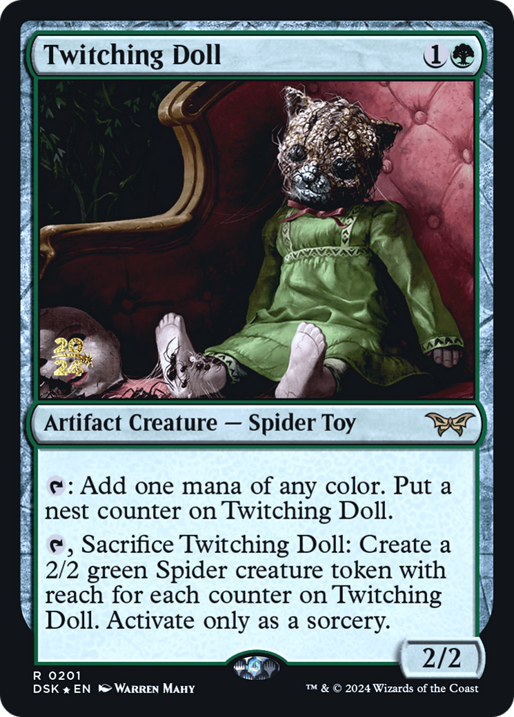 Twitching Doll (PRE-201) - Duskmourn: House of Horror Promos Foil - Poke-Collect