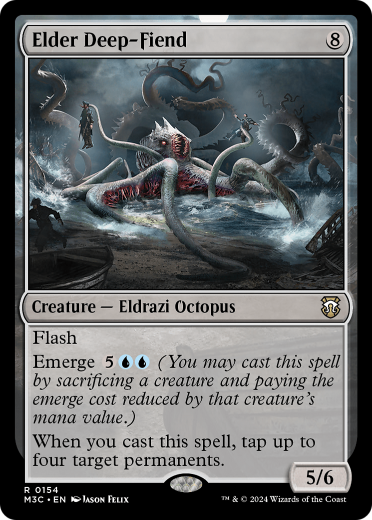 Elder Deep-Fiend (M3C-154) - Modern Horizons 3 Commander - Poke-Collect