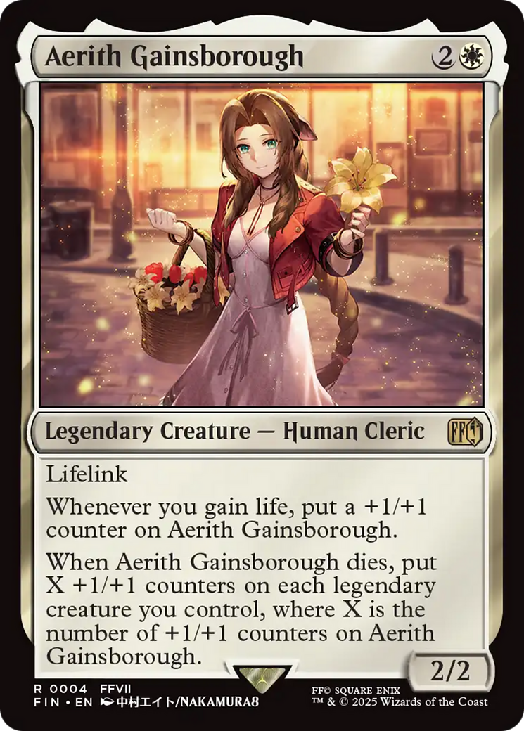 Aerith Gainsborough (FIN-004) - FINAL FANTASY - Poke-Collect