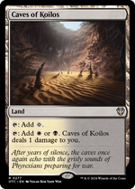 Caves of Koilos (OTC-277) - Outlaws of Thunder Junction Commander - Poke-Collect