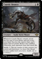 Caustic Bronco (OTJ-082) - Outlaws of Thunder Junction - Poke-Collect