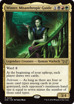 Winter, Misanthropic Guide (DSK-240) - Duskmourn: House of Horror Foil - Poke-Collect