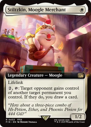 Stiltzkin, Moogle Merchant (FIN-433) - FINAL FANTASY: (Extended Art) - Poke-Collect