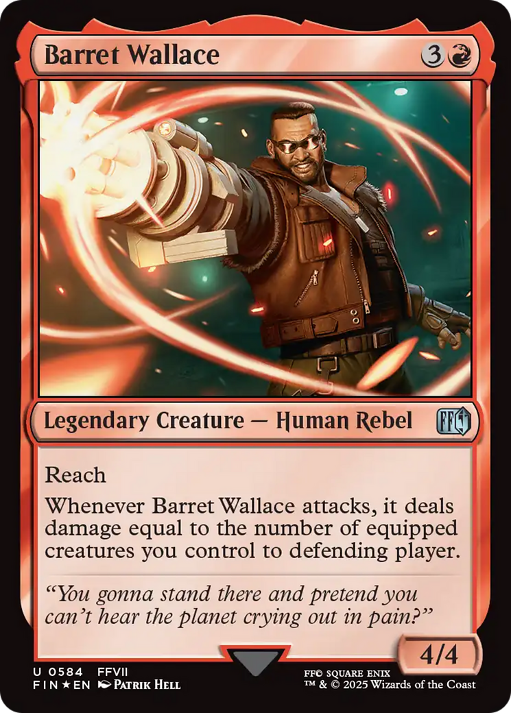 Barret Wallace (FIN-584) - FINAL FANTASY Foil - Poke-Collect