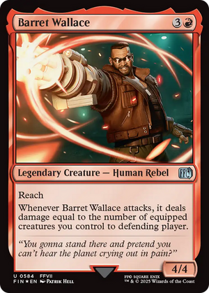 Barret Wallace (FIN-584) - FINAL FANTASY Foil - Poke-Collect