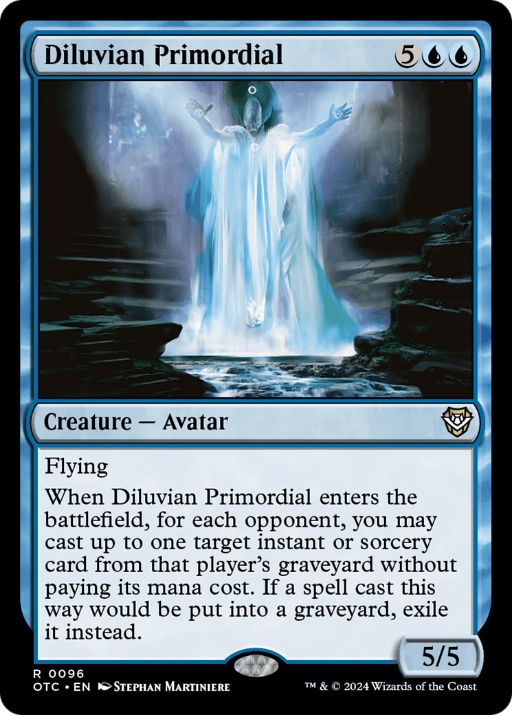 Diluvian Primordial (OTC-096) - Outlaws of Thunder Junction Commander - Poke-Collect