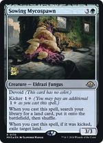 Sowing Mycospawn (PRE-170) - Modern Horizons 3 Promos: (devoid) Foil - Poke-Collect