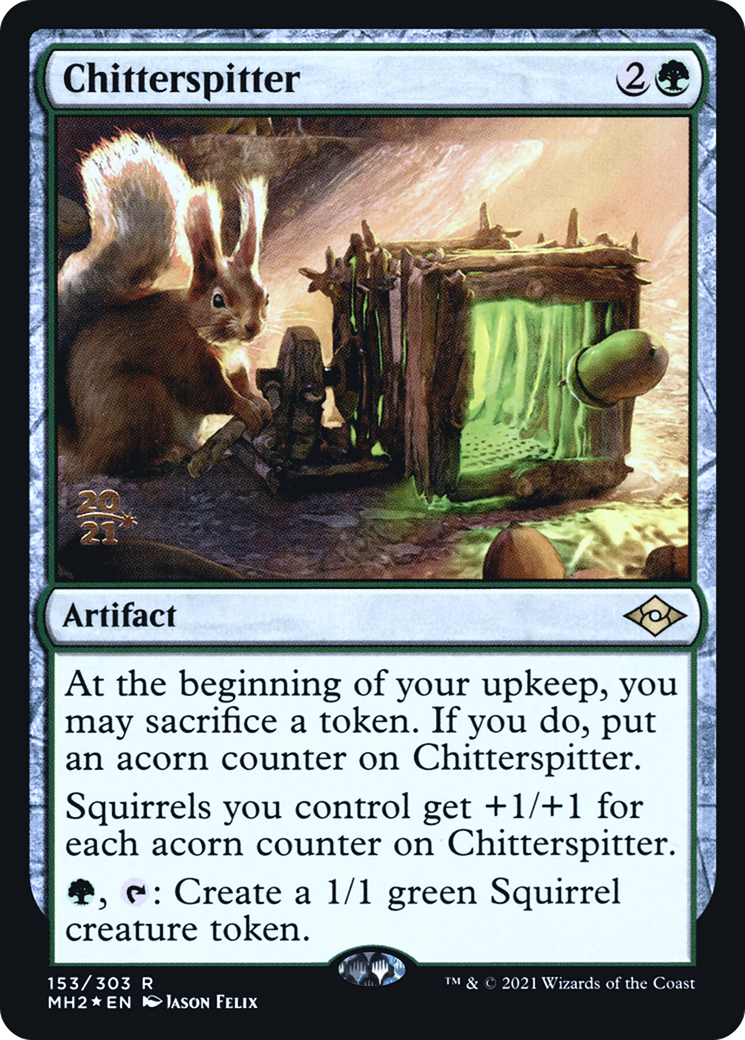 Chitterspitter (PRE-153S) - Modern Horizons 2 Promos Foil - Poke-Collect