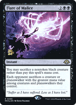 Flare of Malice (PRE-095) - Modern Horizons 3 Promos Foil - Poke-Collect
