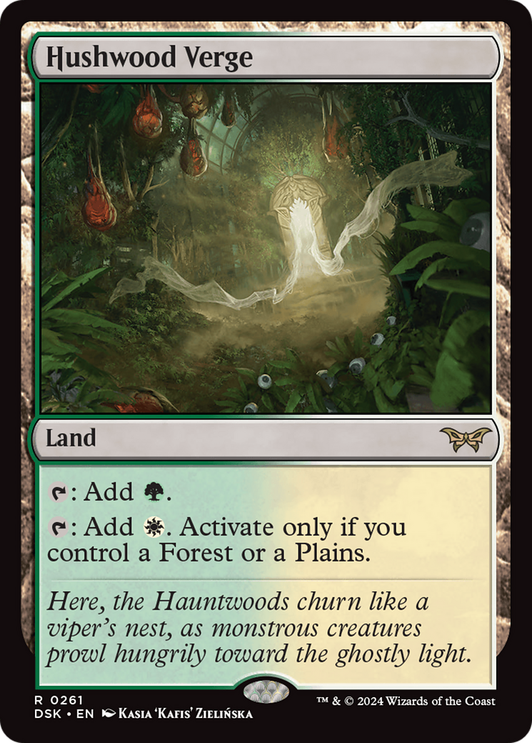 Hushwood Verge (DSK-261) - Duskmourn: House of Horror - Poke-Collect