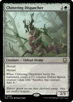 Chittering Dispatcher (M3C-063) - Modern Horizons 3 Commander: (devoid) - Poke-Collect