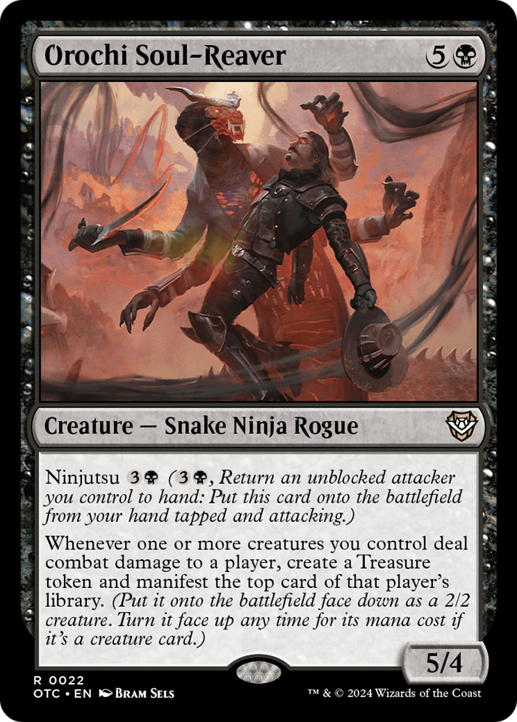 Orochi Soul-Reaver (OTC-022) - Outlaws of Thunder Junction Commander - Poke-Collect
