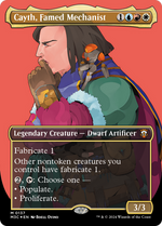 Cayth, Famed Mechanist (M3C-137) - Modern Horizons 3 Commander (Borderless) Foil - Poke-Collect