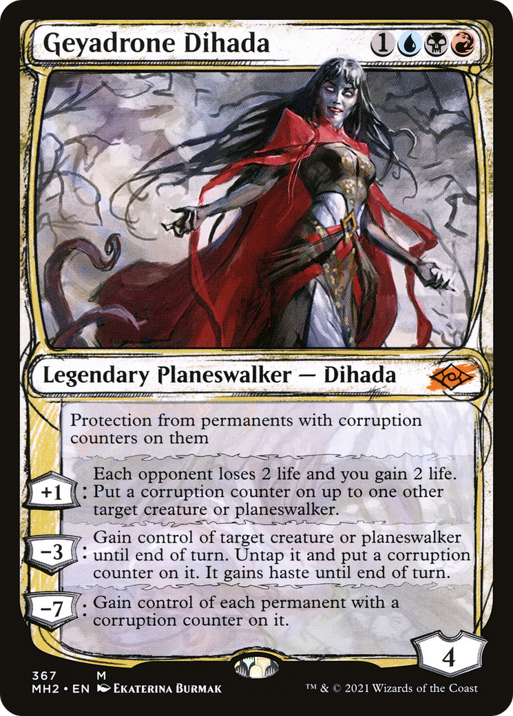 Geyadrone Dihada (MH2-367) - Modern Horizons 2: (Showcase) - Poke-Collect