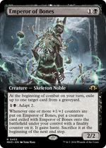 Emperor of Bones (Extended Art) (MH3-453) - Modern Horizons 3: (Extended Art) Foil - Poke-Collect