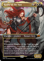 Kaalia of the Vast (Borderless) (0343) (MH3-343) - Modern Horizons 3 (Borderless) - Poke-Collect