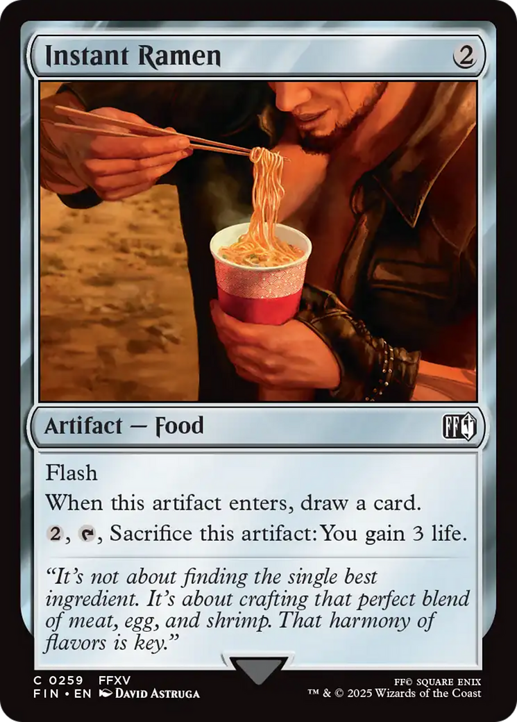 Instant Ramen (FIN-259) - FINAL FANTASY - Poke-Collect