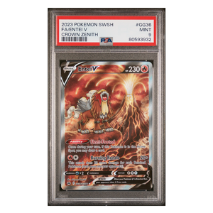 Entei V Crown Zenigh #GG36 PSA 9 - Poke-Collect