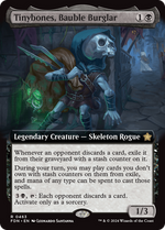 Tinybones, Bauble Burglar (FDN-463) - Foundations: (Extended Art) Foil - Poke-Collect
