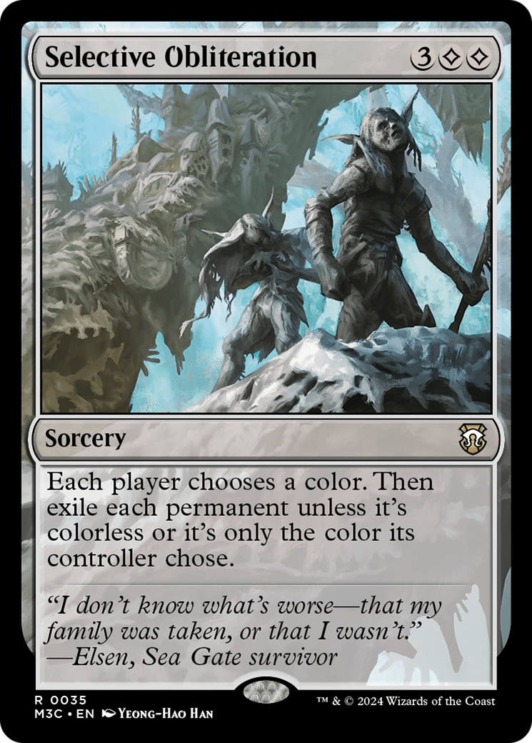 Selective Obliteration (M3C-035) - Modern Horizons 3 Commander - Poke-Collect