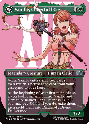 Vanille, Cheerful l'Cie (FIN-537) - FINAL FANTASY (Borderless) Foil - Poke-Collect
