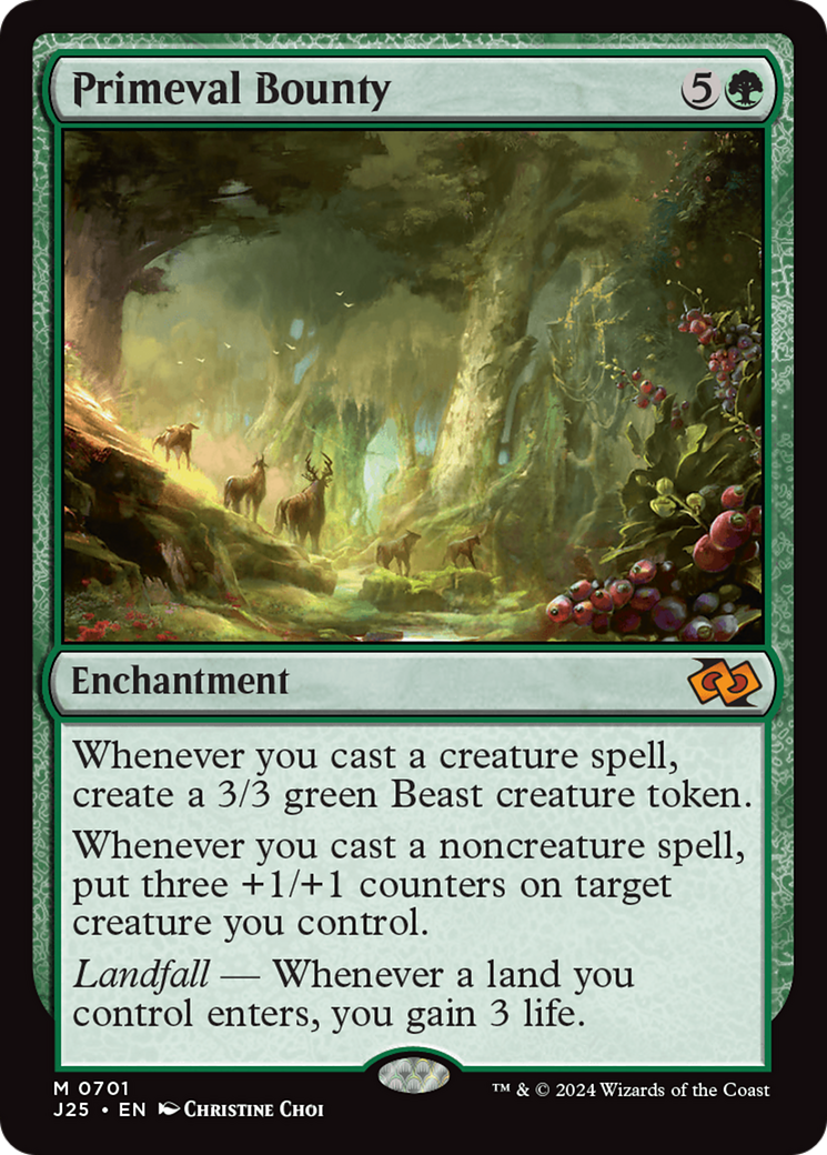 Primeval Bounty (J25-701) - Foundations Jumpstart - Poke-Collect