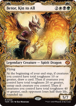 Betor, Kin to All (TDM-308) - Tarkir: Dragonstorm: (Showcase) - Poke-Collect
