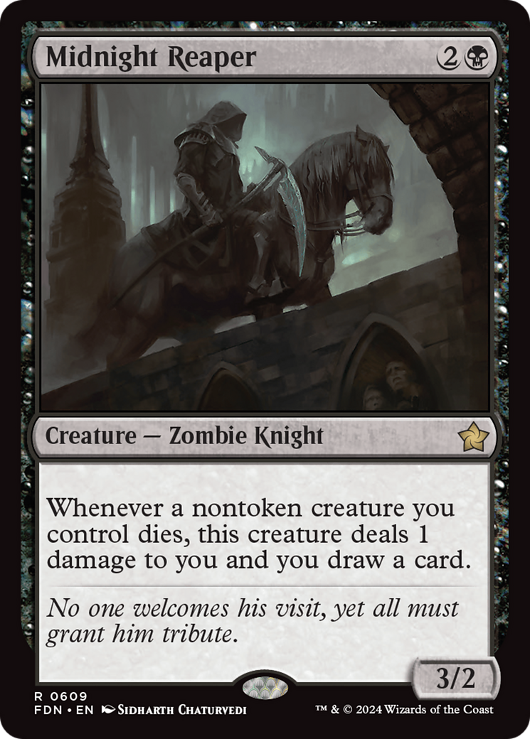 Midnight Reaper (FDN-609) - Foundations - Poke-Collect