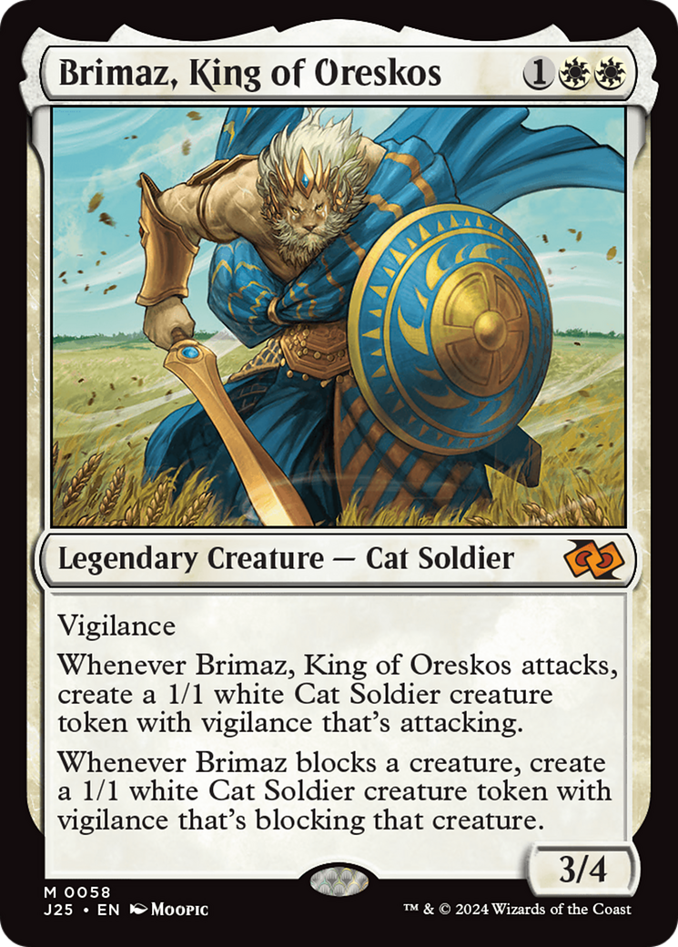 Brimaz, King of Oreskos (J25-058) - Foundations Jumpstart - Poke-Collect