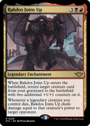 Rakdos Joins Up (PPOTJ-225) - Outlaws of Thunder Junction Promos Foil - Poke-Collect