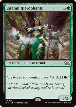 Citanul Hierophants (DSC-081) - Duskmourn: House of Horror Commander - Poke-Collect