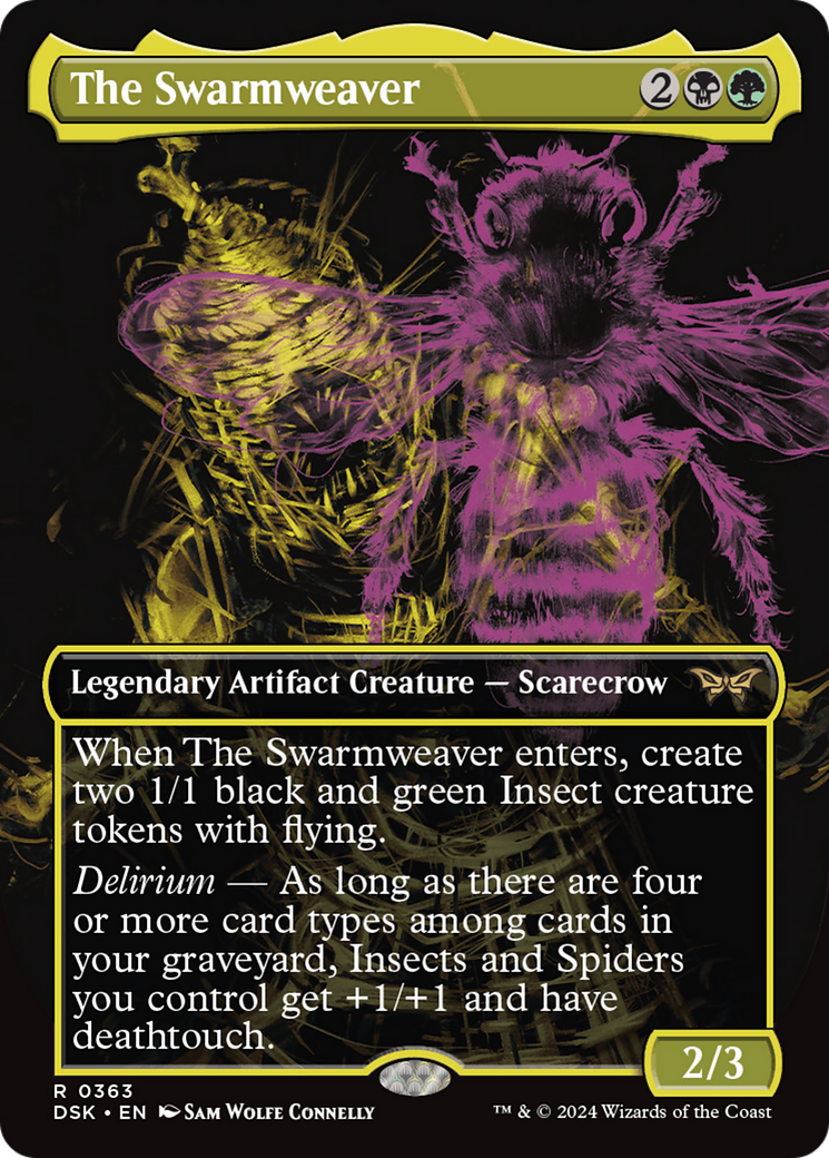 The Swarmweaver (DSK-363) - Duskmourn: House of Horror (Borderless) - Poke-Collect