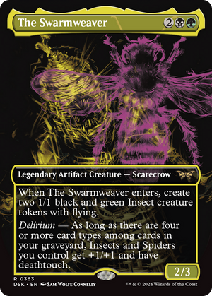 The Swarmweaver (DSK-363) - Duskmourn: House of Horror (Borderless) - Poke-Collect