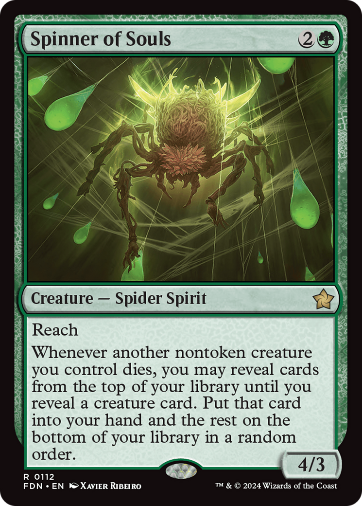 Spinner of Souls (FDN-112) - Foundations Foil - Poke-Collect