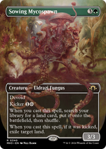 Sowing Mycospawn (Borderless) (MH3-340) - Modern Horizons 3 (Borderless) - Poke-Collect
