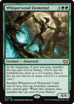 Whisperwood Elemental (DSC-204) - Duskmourn: House of Horror Commander - Poke-Collect