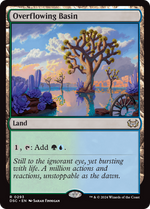 Overflowing Basin (DSC-293) - Duskmourn: House of Horror Commander - Poke-Collect