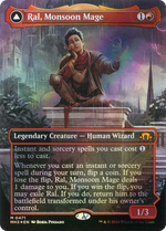 Ral, Monsoon Mage (Borderless) (Textured Foil) (MH3-471) - Modern Horizons 3 (Borderless) Foil - Poke-Collect