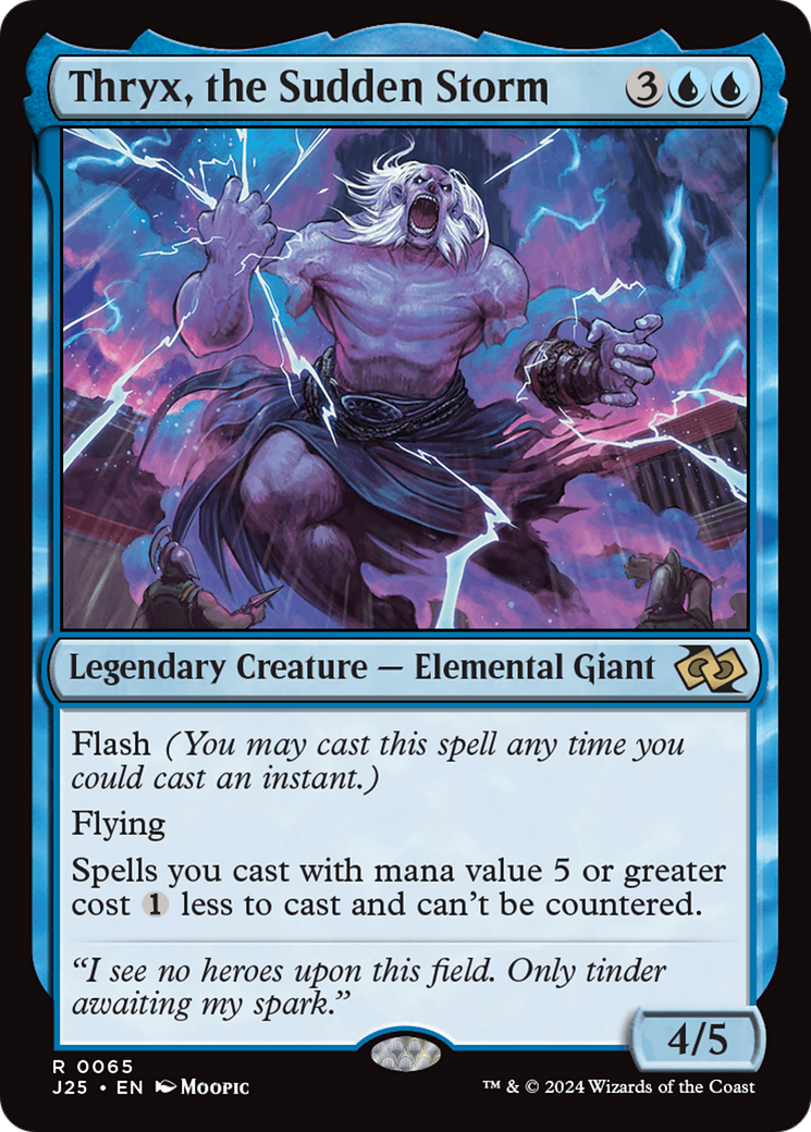 Thryx, the Sudden Storm (J25-065) - Foundations Jumpstart - Poke-Collect