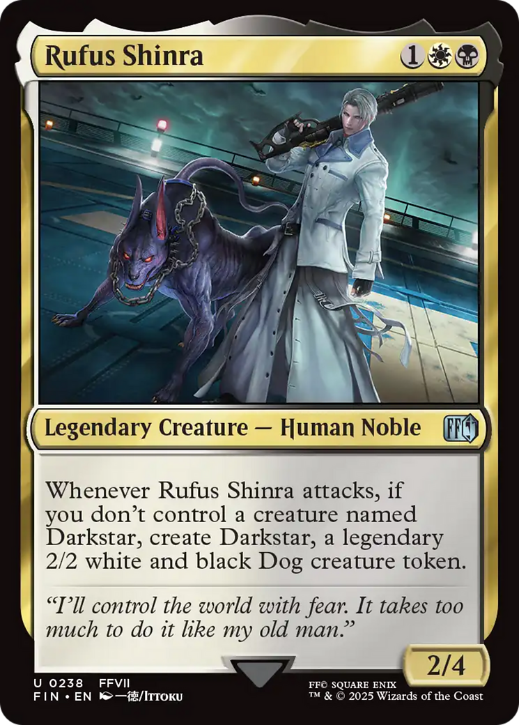 Rufus Shinra (FIN-238) - FINAL FANTASY - Poke-Collect