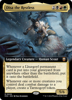 Disa the Restless (M3C-028) - Modern Horizons 3 Commander: (Extended Art) - Poke-Collect