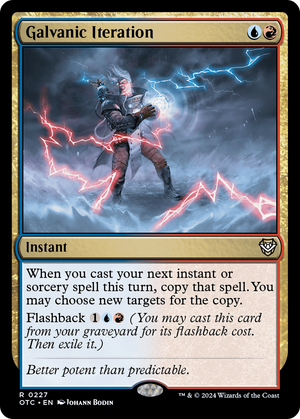 Galvanic Iteration (OTC-227) - Outlaws of Thunder Junction Commander - Poke-Collect