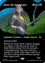 Kotis, the Fangkeeper (TDM-362) - Tarkir: Dragonstorm: (Showcase) (Borderless) Foil - Poke-Collect