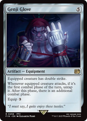 Genji Glove (FIN-258) - FINAL FANTASY Foil - Poke-Collect