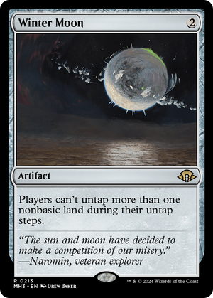 Winter Moon (MH3-213) - Modern Horizons 3 Foil - Poke-Collect