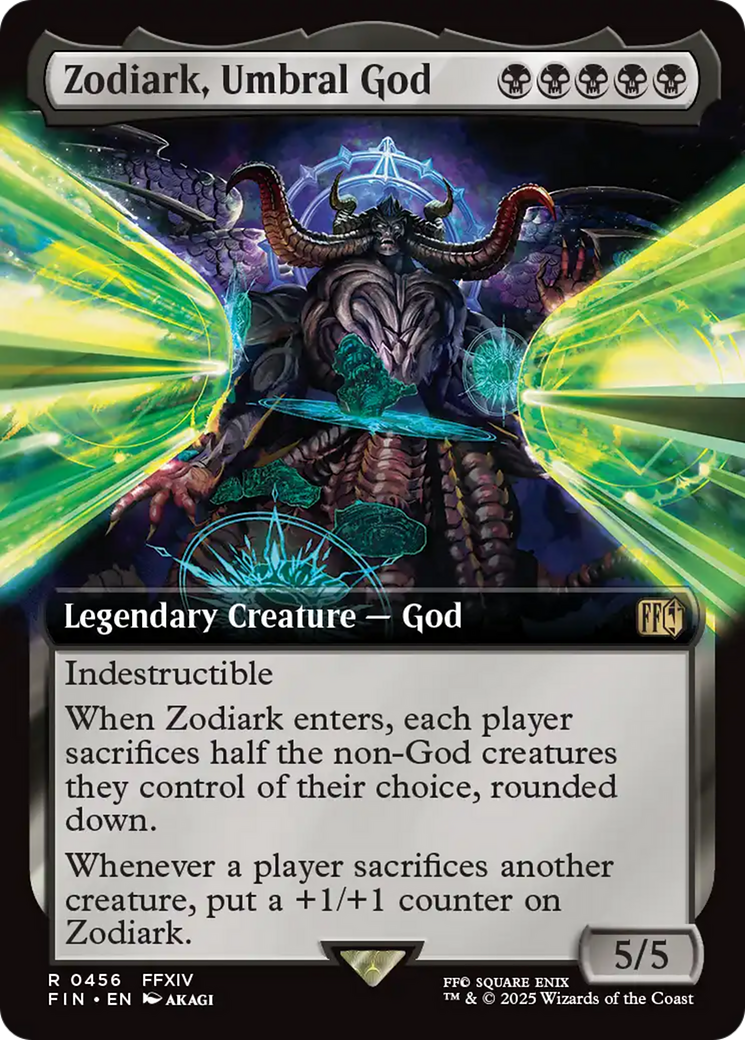 Zodiark, Umbral God (FIN-456) - FINAL FANTASY: (Extended Art) Foil - Poke-Collect