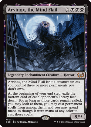 Arvinox, the Mind Flail (DSC-130) - Duskmourn: House of Horror Commander - Poke-Collect
