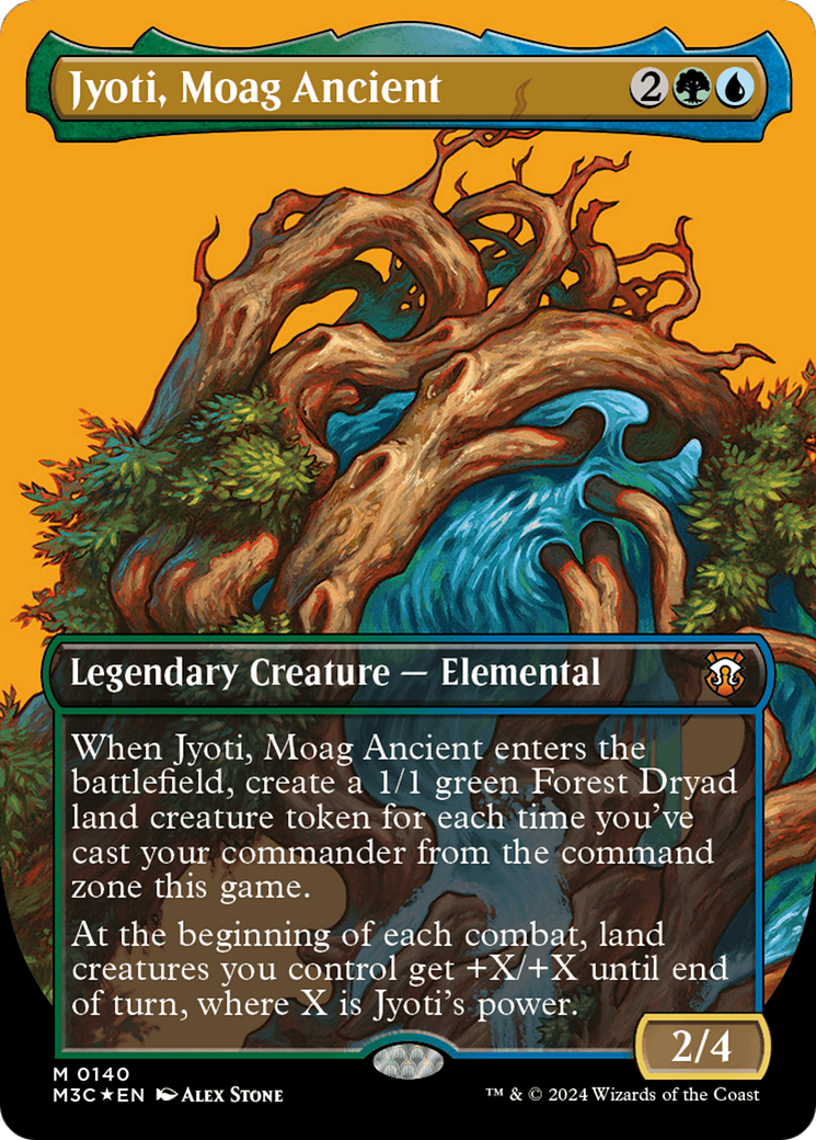 Jyoti, Moag Ancient (M3C-140) - Modern Horizons 3 Commander (Borderless) Foil - Poke-Collect