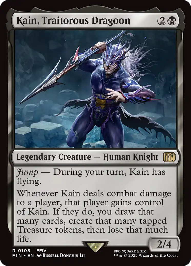 Kain, Traitorous Dragoon (FIN-105) - FINAL FANTASY Foil - Poke-Collect