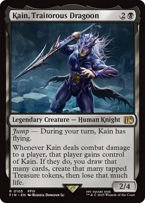 Kain, Traitorous Dragoon (FIN-105) - FINAL FANTASY Foil - Poke-Collect